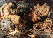 RUBENS, Pieter Pauwel The Four Continents oil